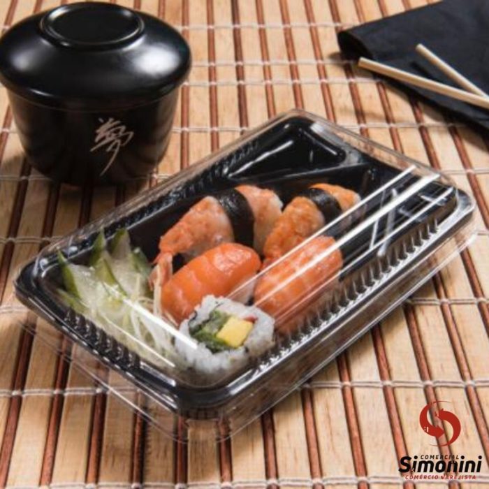 GO908 TEMAKI ORIENTAL PRETA GALVANOTEK- 100UN