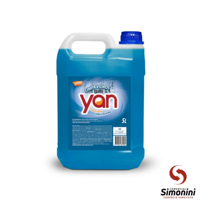 LIMPA VIDRO YAN- 5L