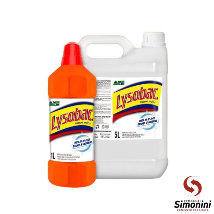 LYSOBAC SUAVE ODOR ALTOLIM- 5L