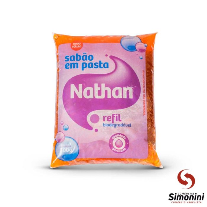 SABÃO PASTA NATHAN- 500GRS