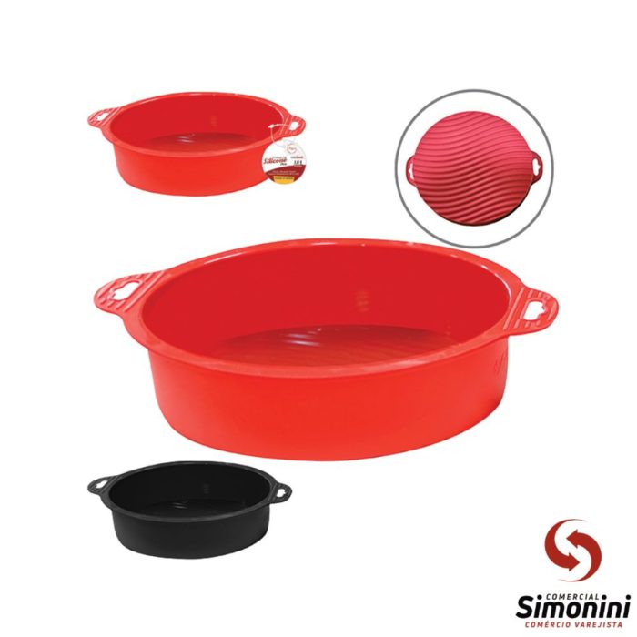 FORMA SILICONE AIR FRYER 24CM REDONDA- ARTHOUSE