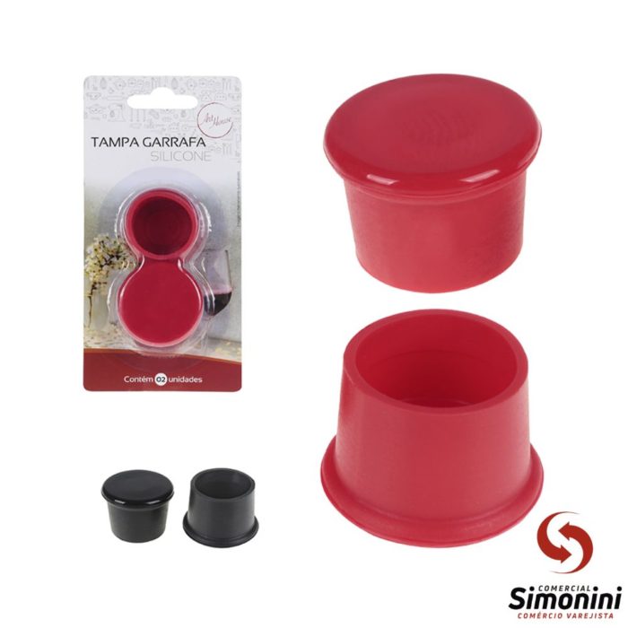 TAMPA PARA GARRAFA SILICONE ARTHOUSE- 2UN