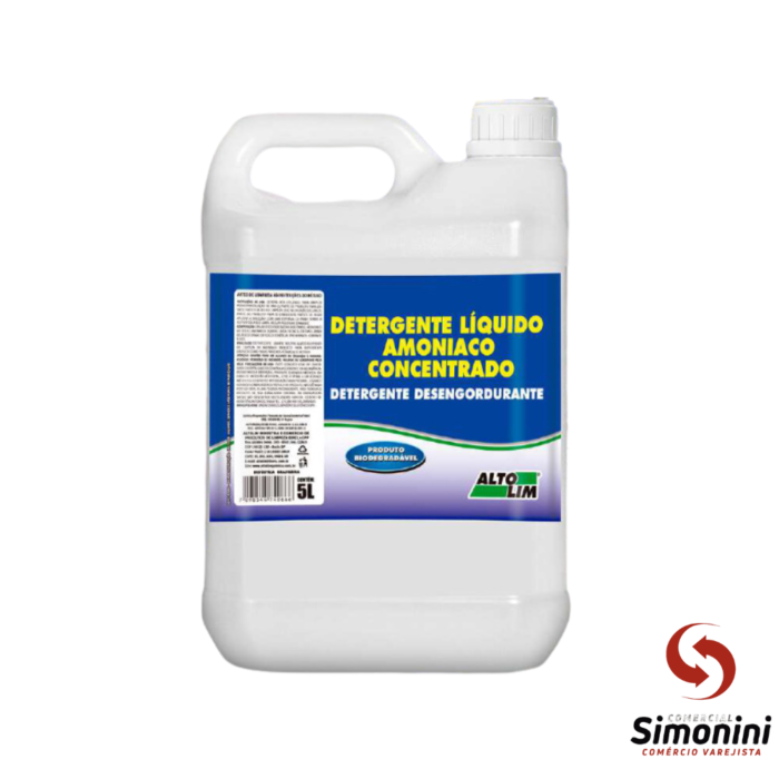 DETERGENTE COM AMONÍACO ALTOLIM- 5L