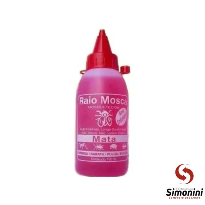 RAIO MATA MOSCA/PIOLHO/LÊNDEAS- 100ML