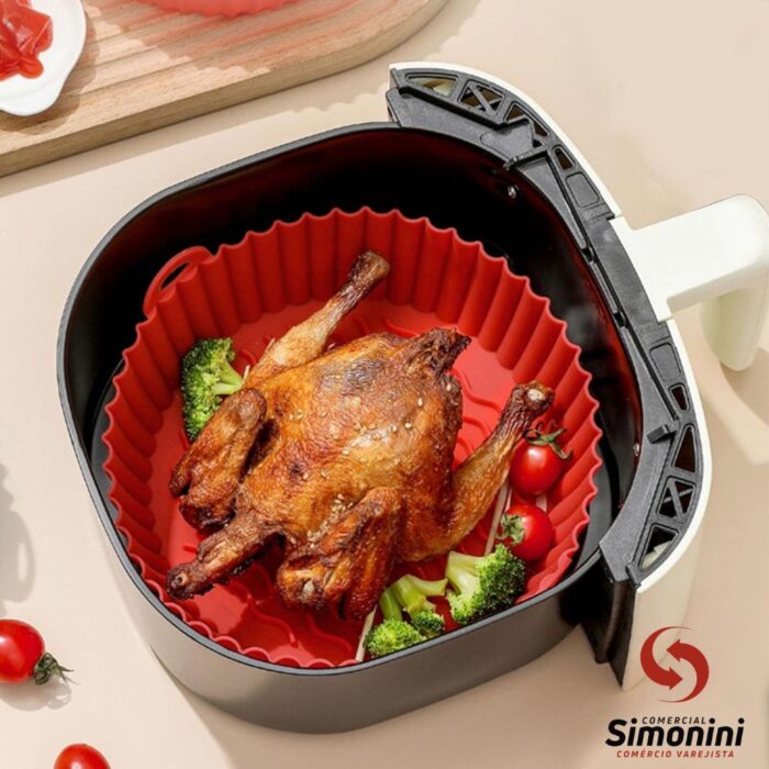 FORMA SILICONE AIR FRYER 13CM REDONDA- ARTHOUSE (@) - Image 2