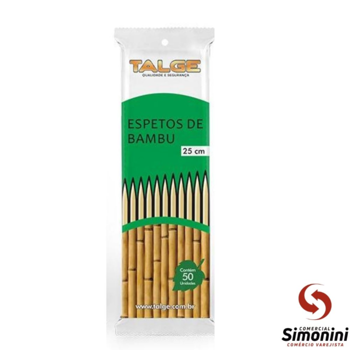 ESPETO BAMBU 25CM TALGE- 100X50