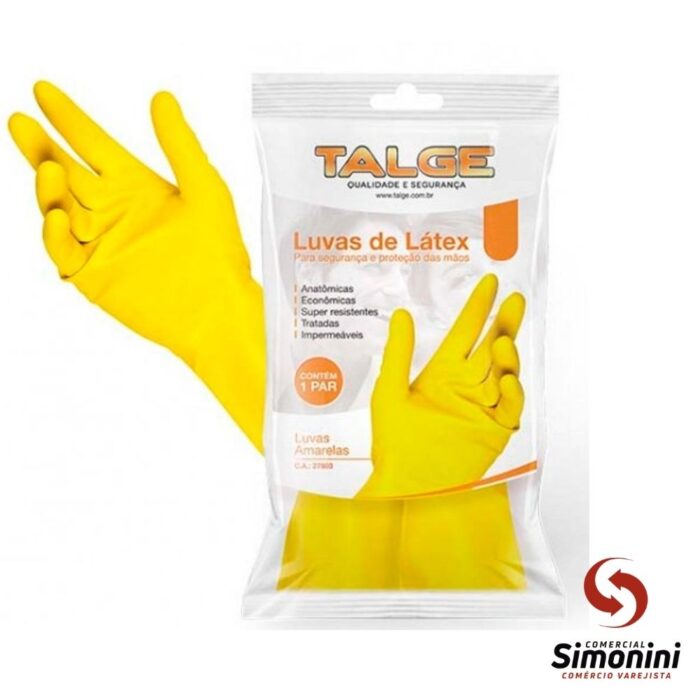 LUVA AMARELA (G) TALGE- UN