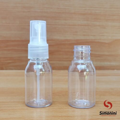 PET 30ML COM TAMPA SPRAY TRANSPARENTE- DRX (#)