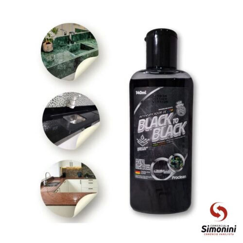REVITALIZADOR DE COR BLACK TO BLACK PROCLEAN- 140ML