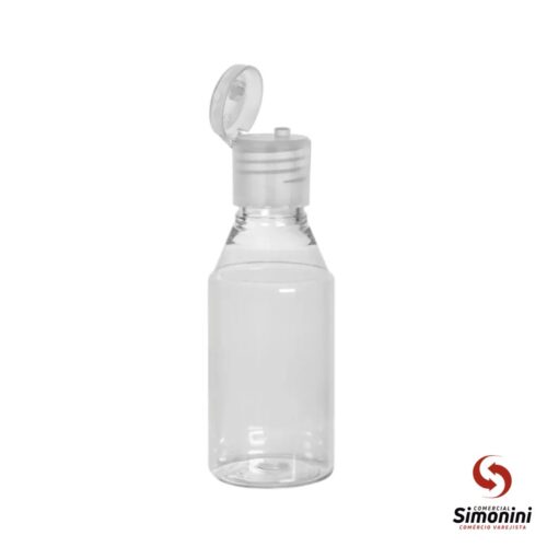 PET 30ML COM TAMPA FLIPTOP TRANSPARENTE- DRX (#)