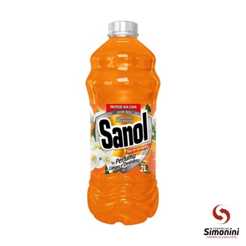 DESINFETANTE FLOR DE LARANJEIRA SANOL- 2L