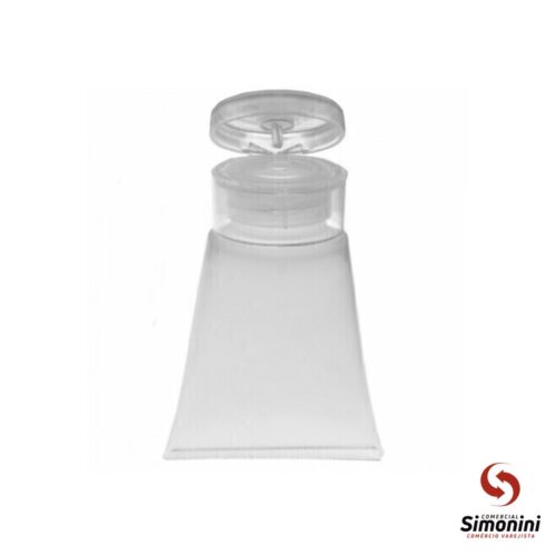 BISNAGA 30G COM TAMPA FLIPTOP TRANSPARENTE- DRX (#)