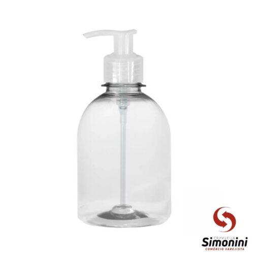 PET 500ML FRIZO COM TAMPA PUMP TRANSPARENTE- DRX (#)