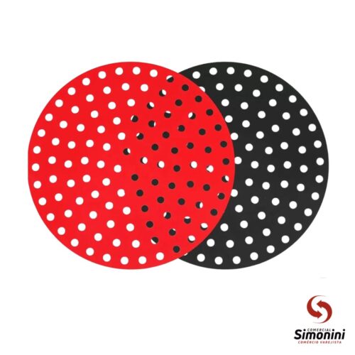 TAPETE SILICONE AIR FRYER 19,5CM REDONDO- CLINK