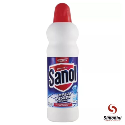 LIMPEZA PESADA CLORO ATIVO SANOL- 500ML