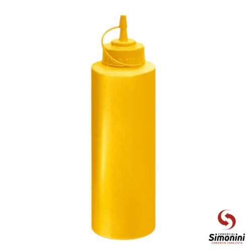 BISNAGA 1L MOSTARDA AMARELA- INJETEC
