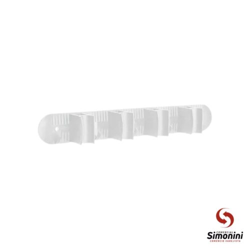 PORTA VASSOURA 4 ENCAIXES BRANCA- NITRON