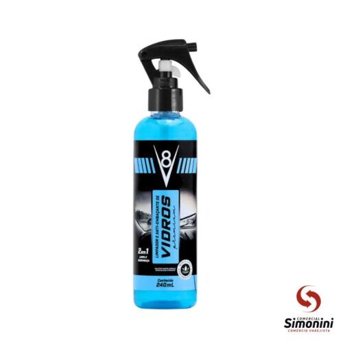 LIMPADOR E ANTI-EMBAÇANTE DE VIDROS SANOL- 240ML