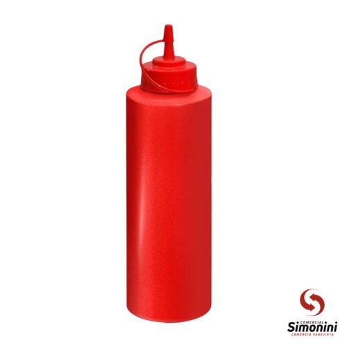 BISNAGA 1L KETCHUP VERMELHA- INJETEMP