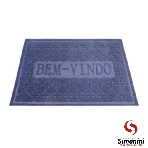 TAPETE CAPACHO BEM VINDO 58X38- CLINK