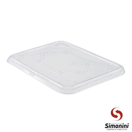 TAMPA TP70 BAIXA TRANSPARENTE FIBRAFORM- 100UN