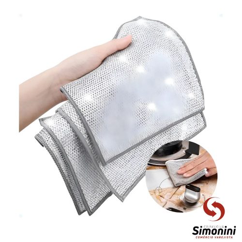 PANO MULTIUSO METÁLICO DE LIMPEZA- IMPORTS